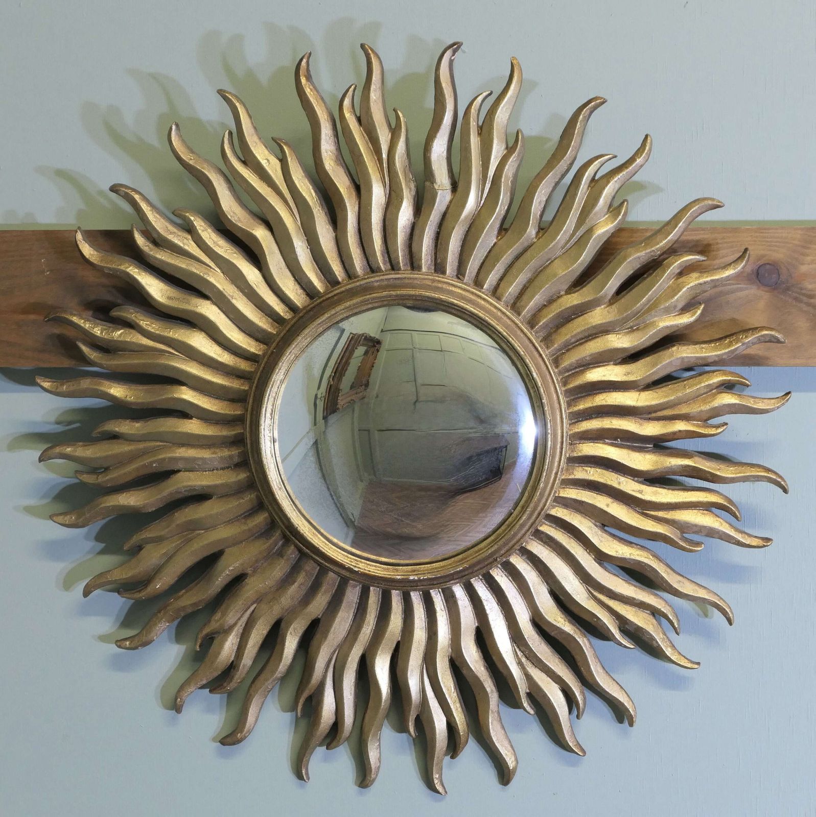 French Art Deco Style Sunburst Mirror photo Home Decor