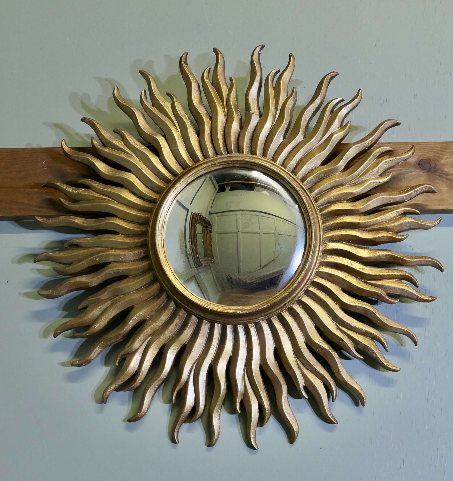 French Art Deco Style Sunburst Mirror photo buy