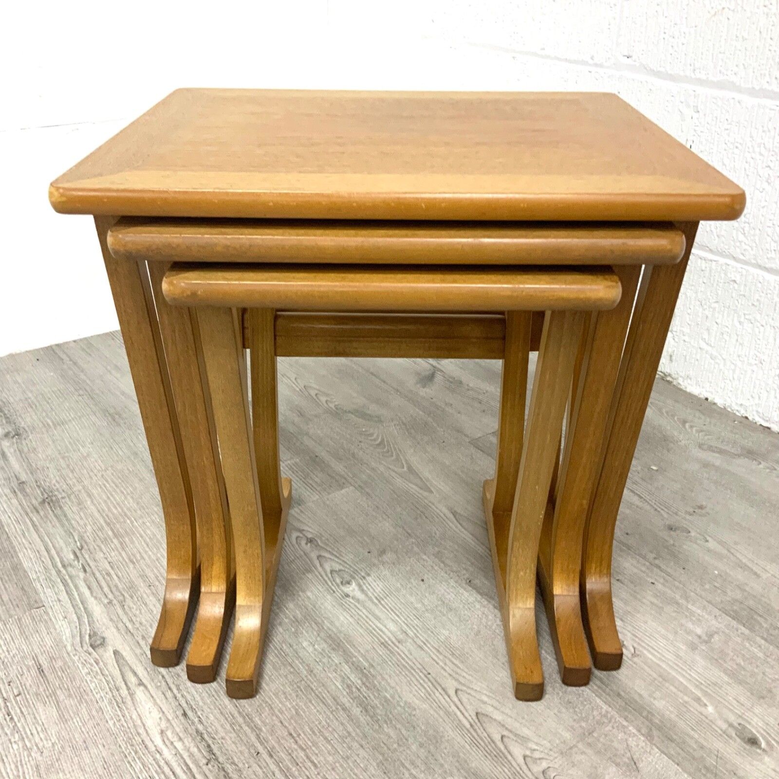 Parker Knoll Mid Century Teak Nest Of 3 Tables. photo Furniture