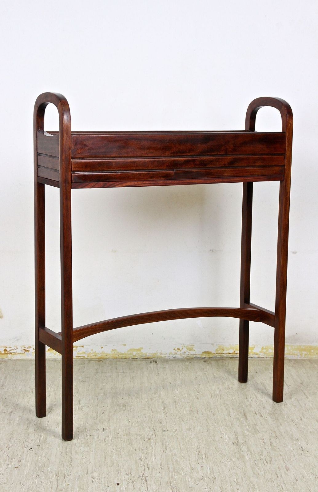 20th Century Art Nouveau Thonet Flower Tub / Plant Stand, Bentwood, At Circa 1915 photo vinterior
