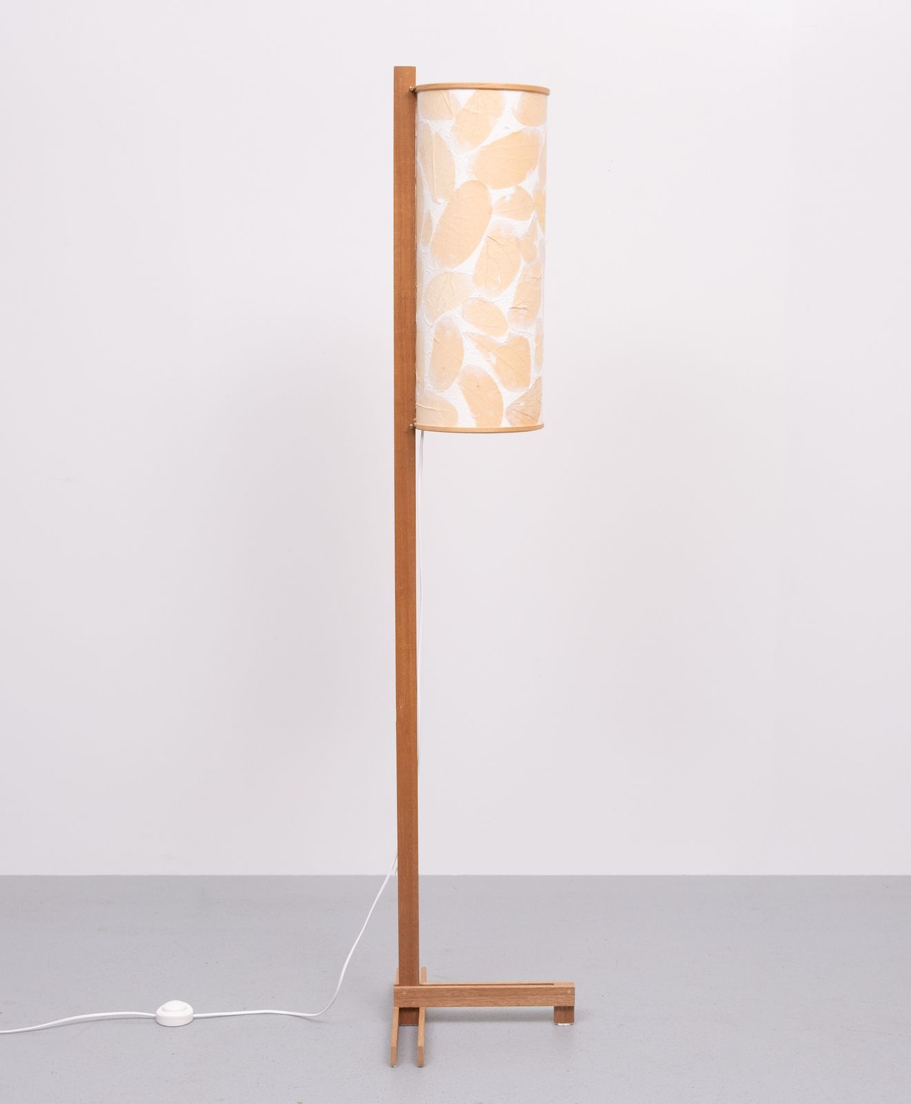 Stunning All Natural Floor Lamp 1990s Spain photo vintage