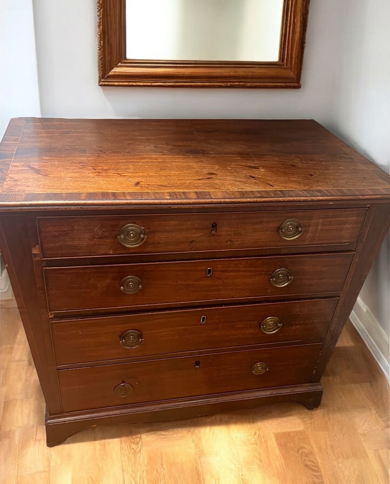 Stunning Unique Victorian Chest Of Drawers