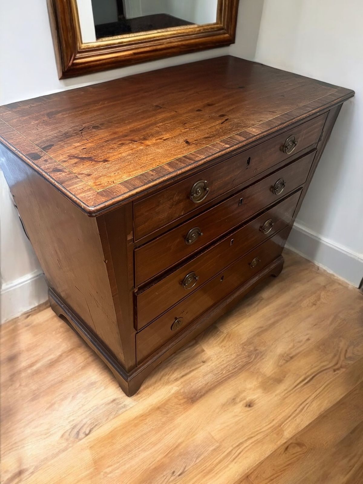 Stunning Unique Victorian Chest Of Drawers photo for sale
