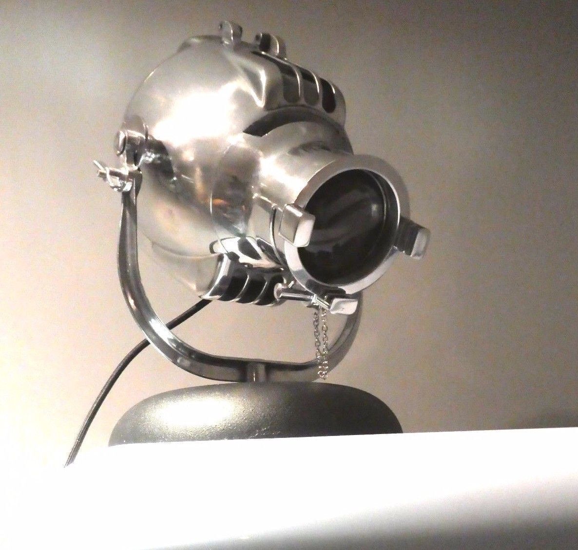 Rare Vintage Strand Electric Theatre Studio Spot Light Desk Film Lamp Lighting Rank Patt 23   Fully Restored photo furniture