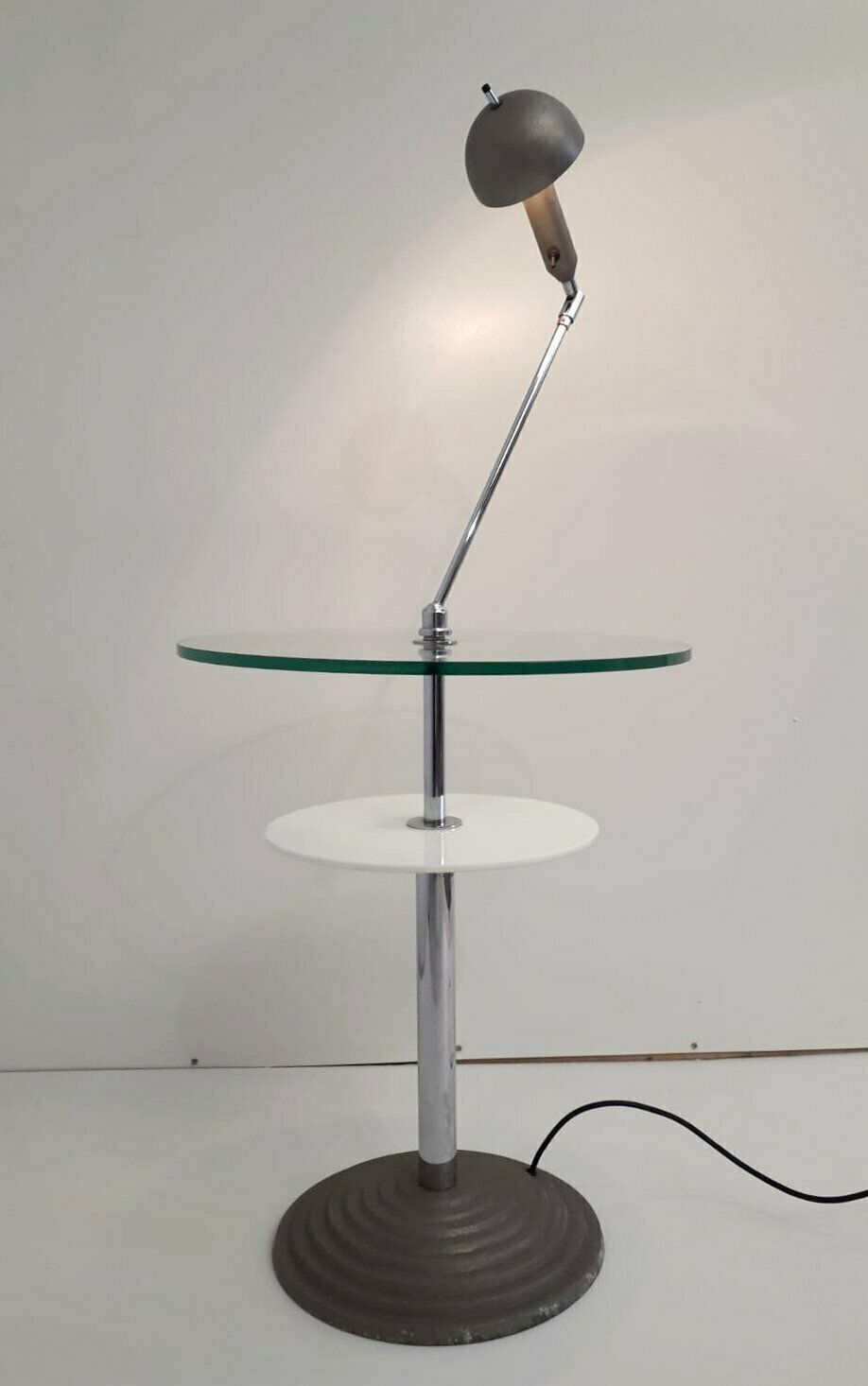 Rare Pair Of Lamp Tables By Fontana Arte photo buy