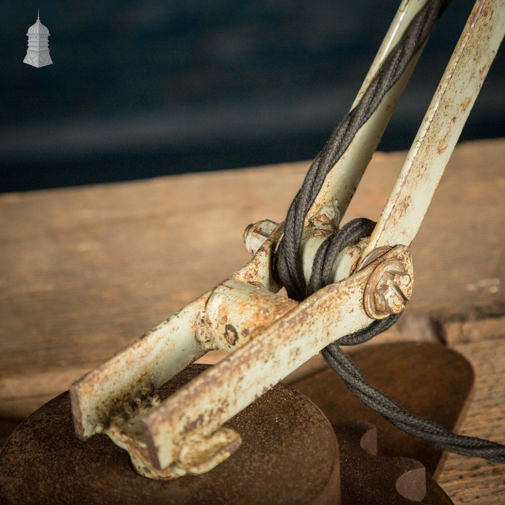 photo buy Green Machinist Lamp – Rewired & Repurposed With Custom Base