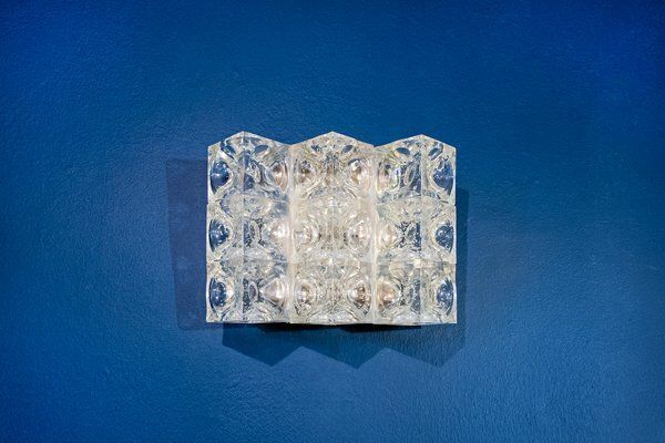 Murano Glass Wall Lamp By Albano Poli For Poliarte, 1970s photo furniture