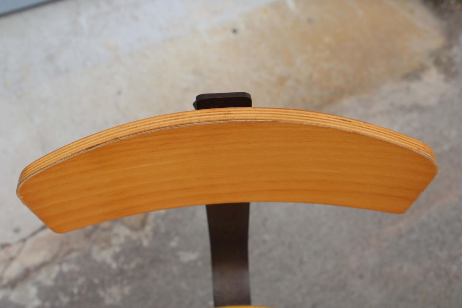 photo furniture Diesel 1970 Beech And Iron Swivel Chair