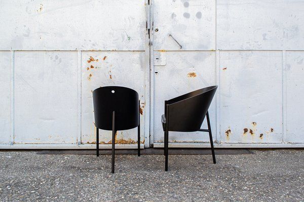 Set Of Costes Chairs By Philippe Starck For Driade, 1980s photo for sale