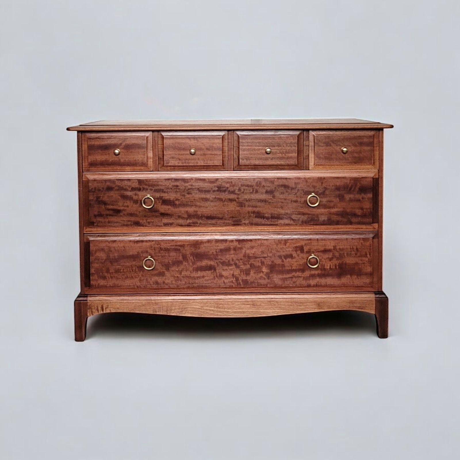 Restored Cherry Wood Chest Of Drawers Made To Order