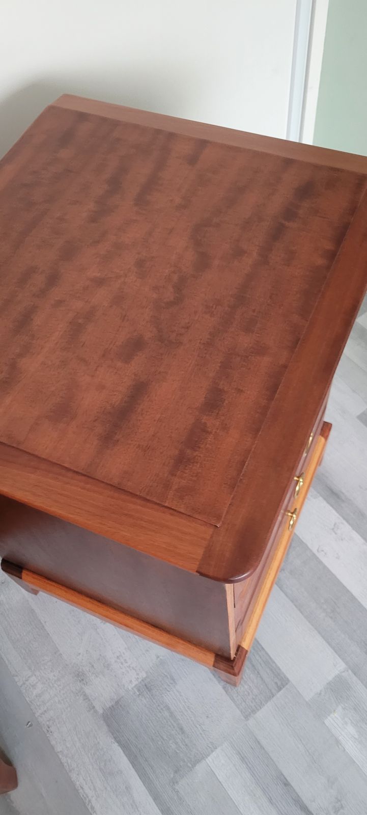photo vintage Stag Minstrel Bedside Cabinets Made To Order