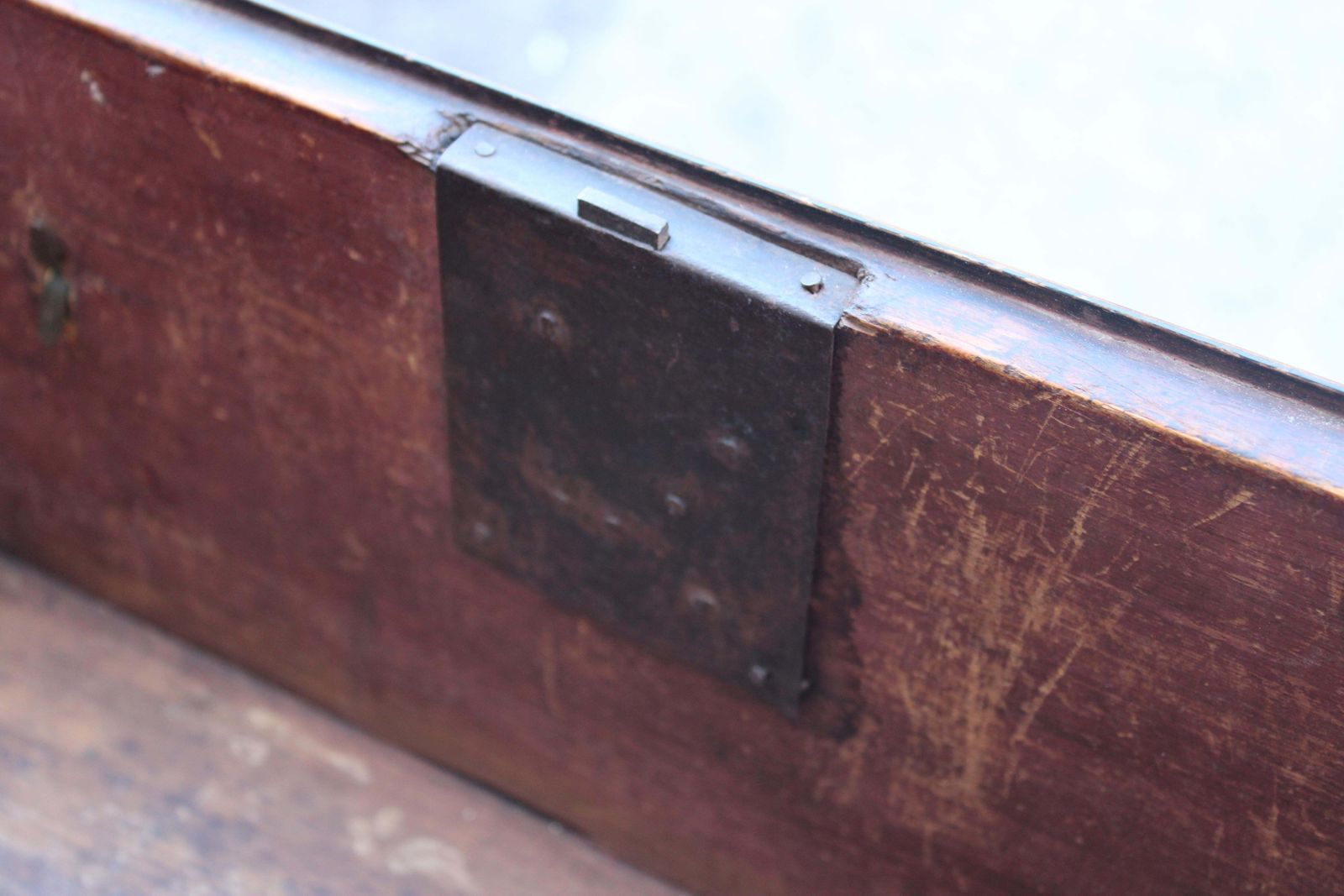 Chest Of Drawers With Two Drawers In Inlaid Wood Louis XV Sicily With Marble photo vinterior
