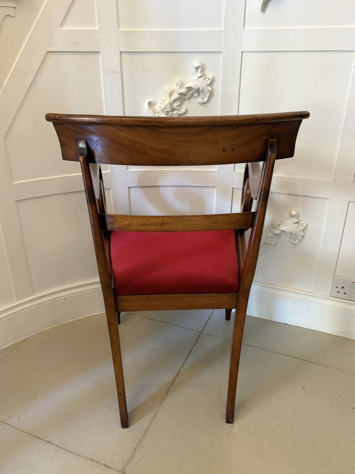 Antique 19th Century Quality Mahogany Desk Chair photo furniture