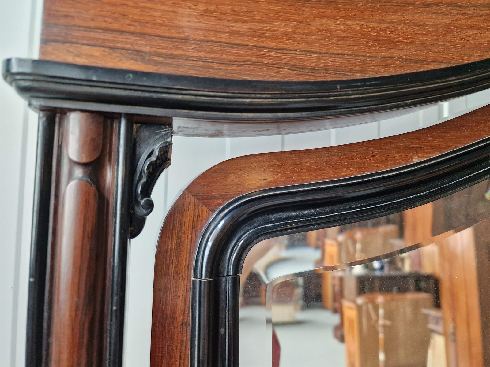 photo for sale Chest Of Drawers With Mirror, 1800s