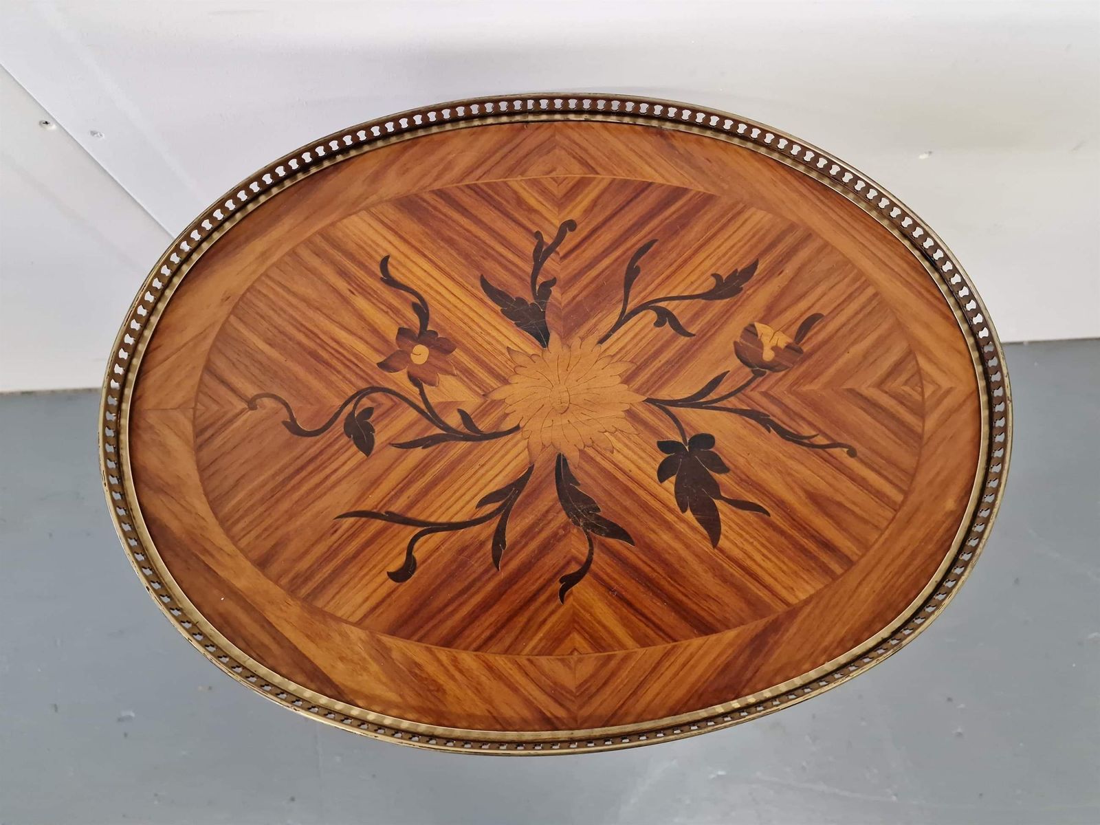 Small Cabinet With Inlays, Mid 20th Century photo Furniture