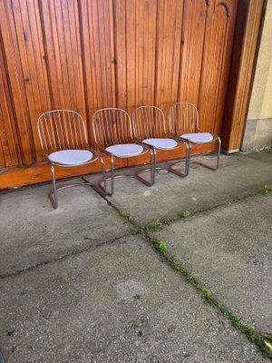 Italian Dining Chairs By Gastone Rinaldi, 1970s, Set Of 4 photo buy