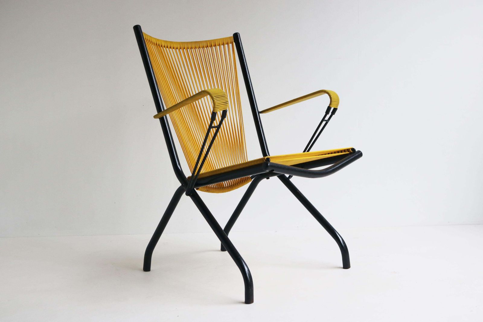 Rare Lounge Chair By Andre Monpoix 1950 France Foldable photo furniture