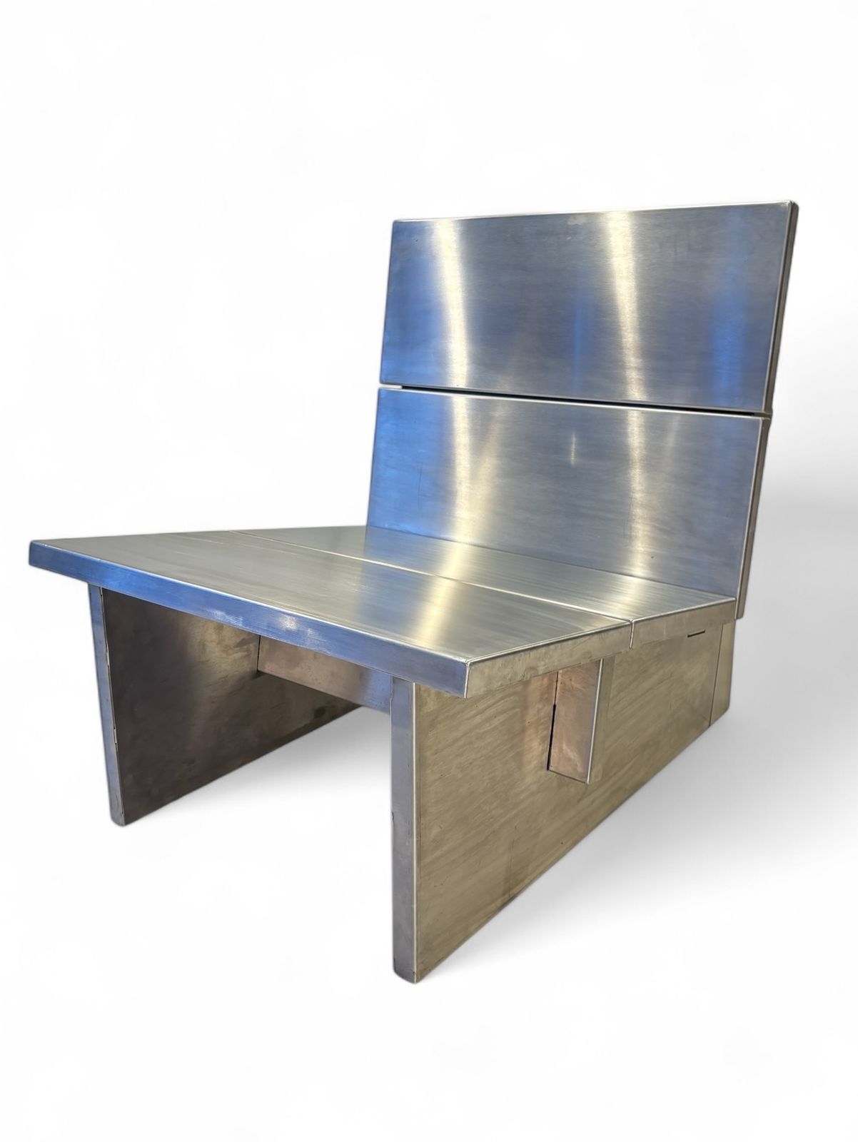 Contemporary Stainless Steel Chairs Designed By An Architect