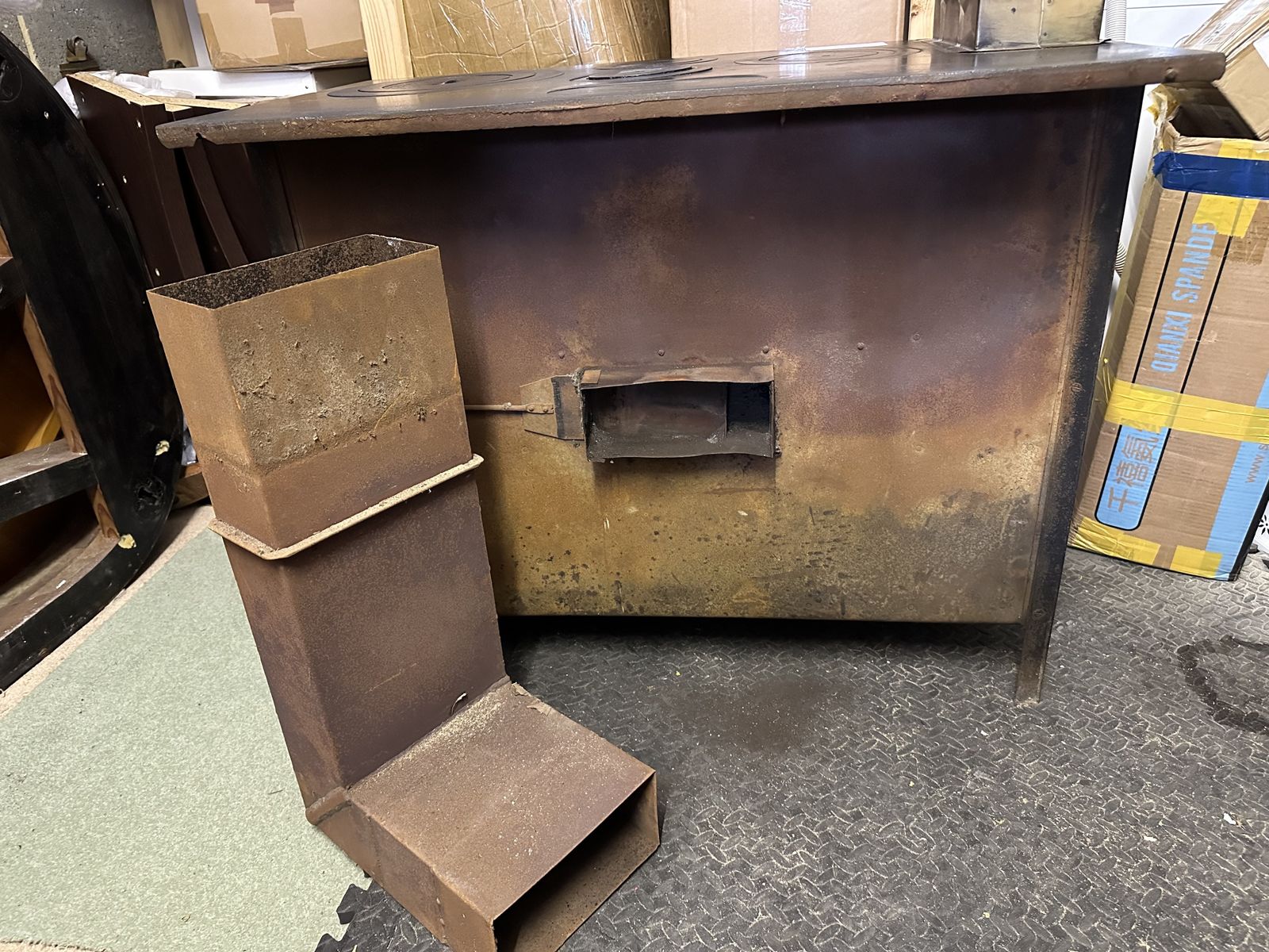 Rare Art Nouveau French Stove Cooker photo vintage