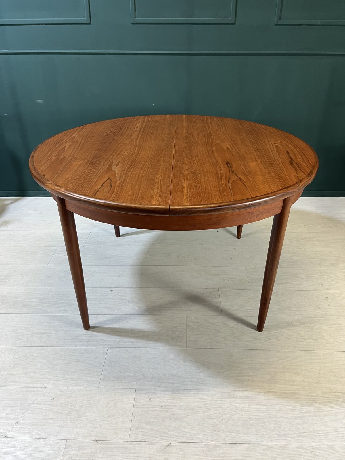 Gplan Round Extending Dining Table And 4 Round Dining Chairs From The Fresco Range photo for sale