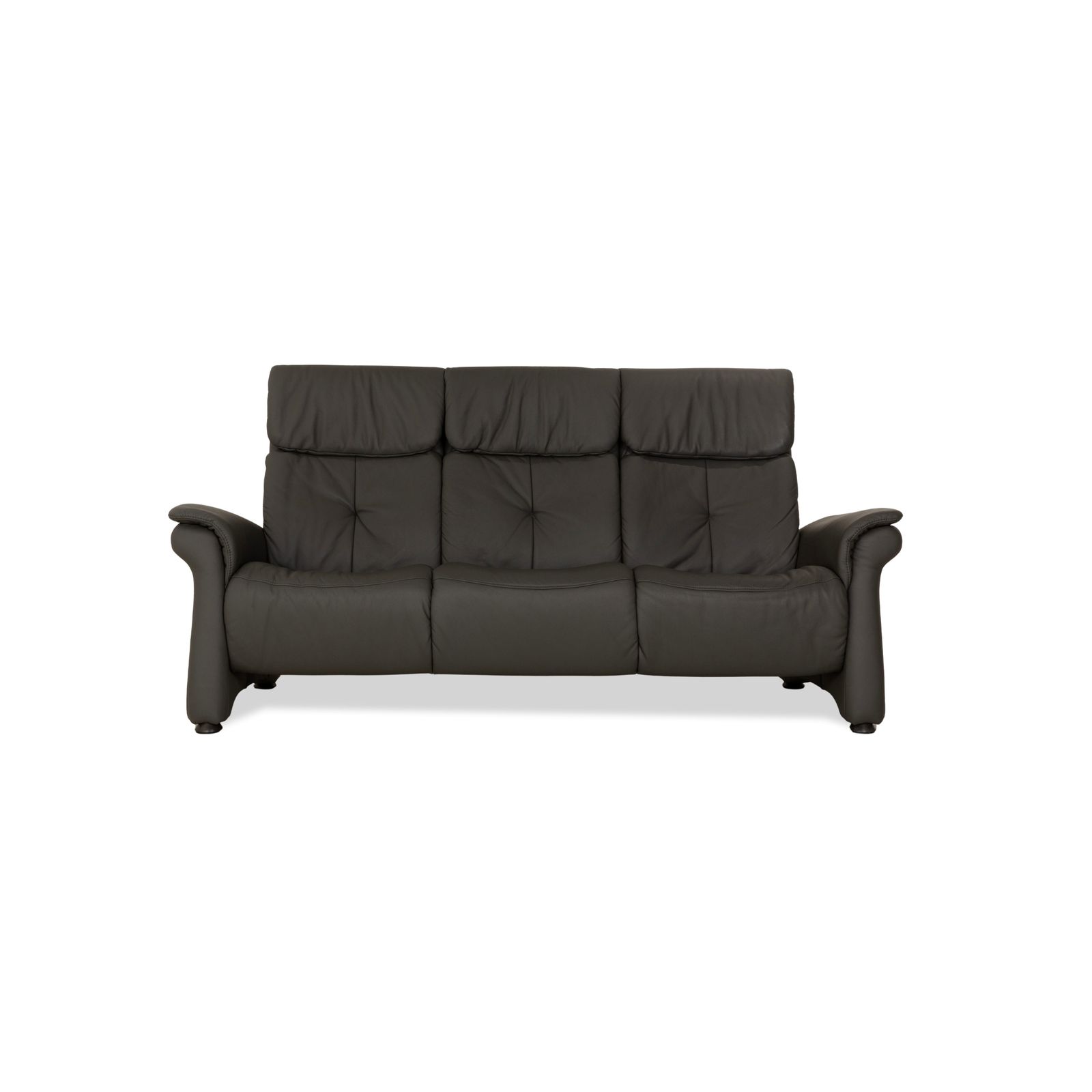 photo furniture Canapé 3 places Mondo Varia en cuir gris