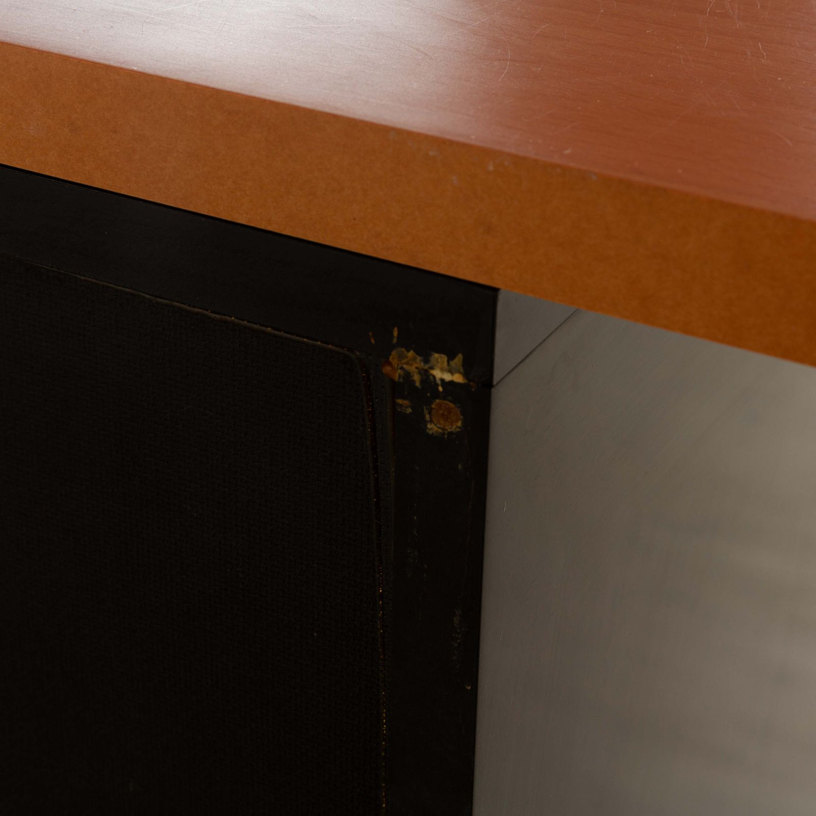 Interlübke Houten Dressoir Zwart Bruin Highboard photo vintage
