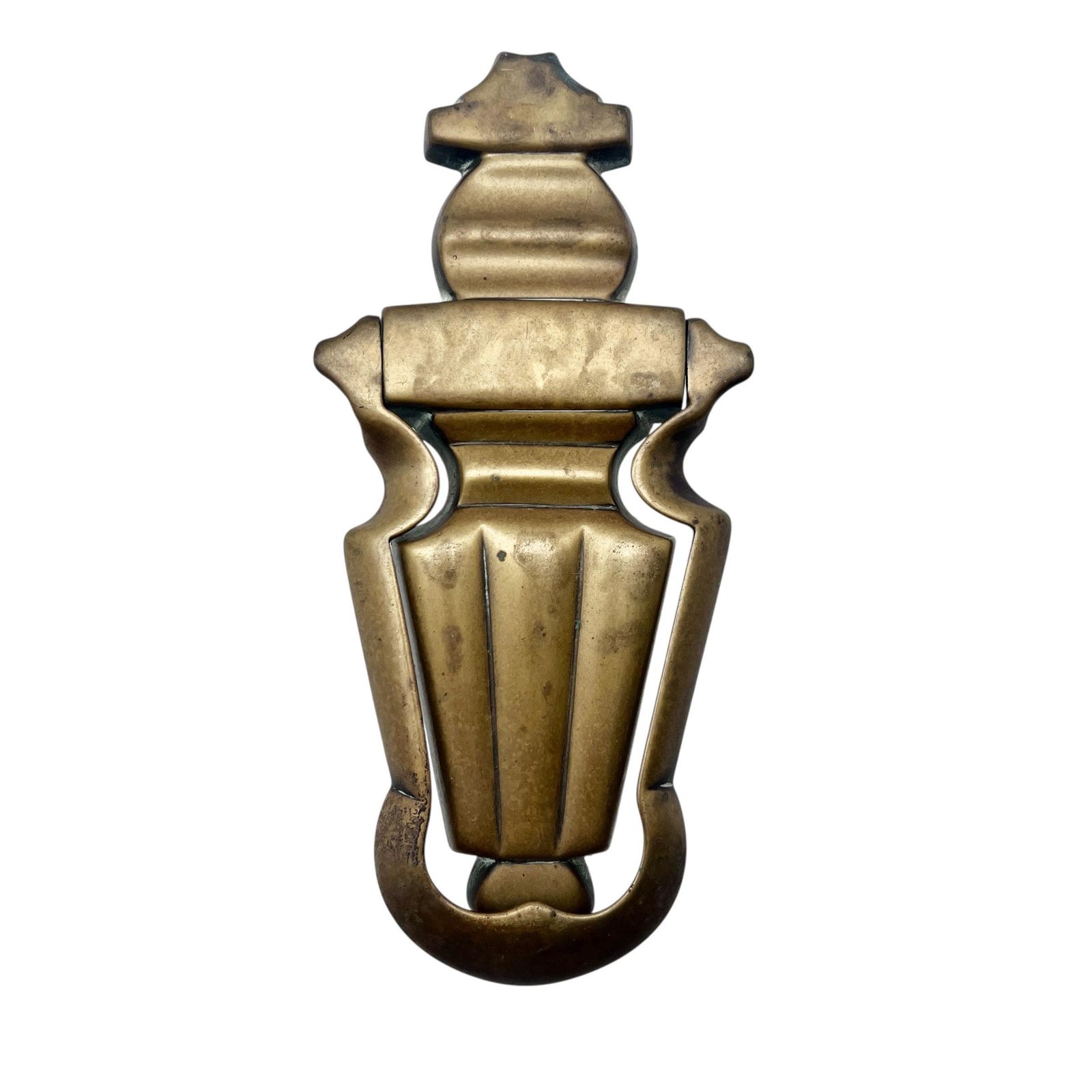 Antique Victorian Brass Door Knocker   Door Furniture   Home Decor