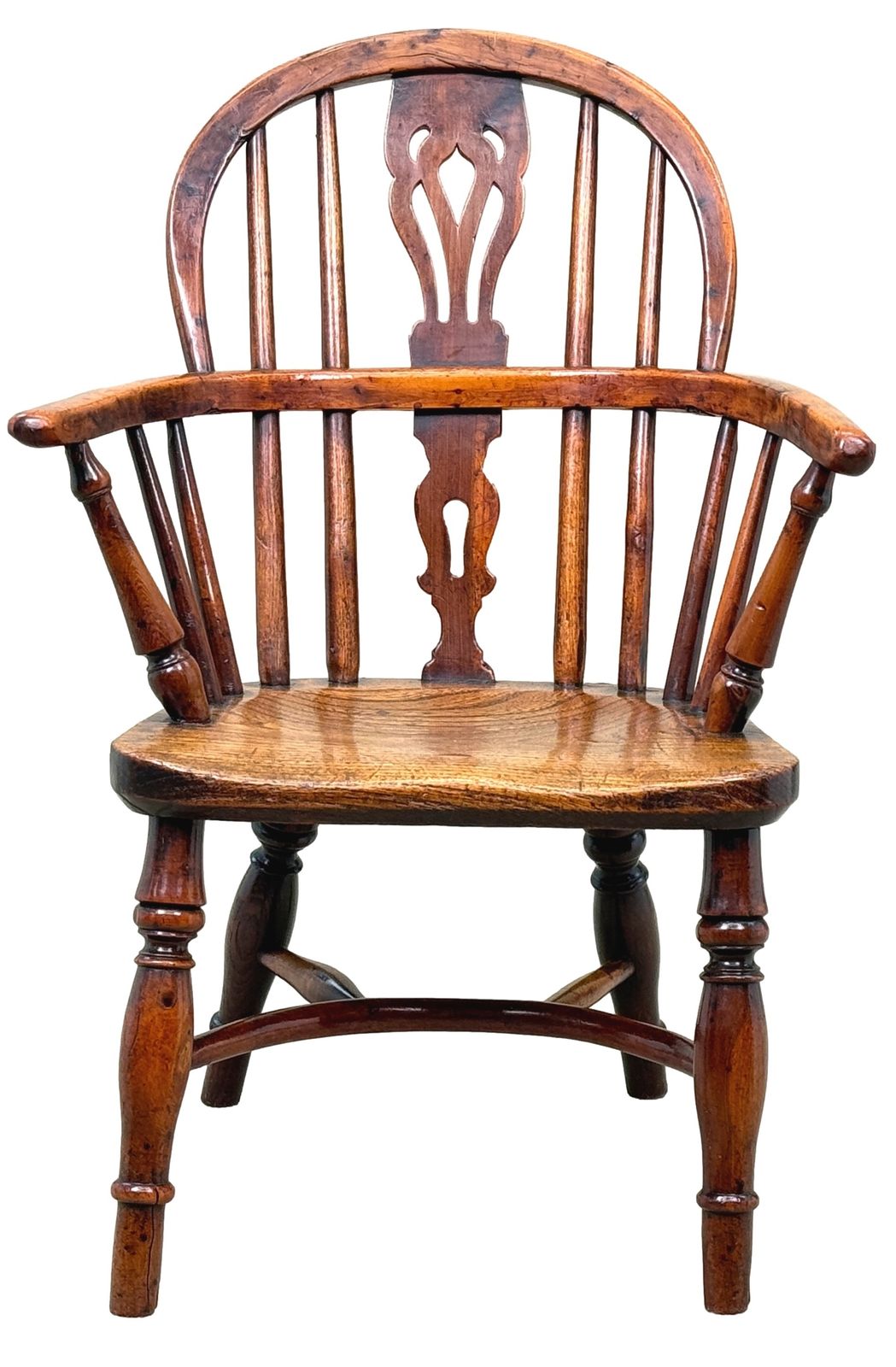 Yew Wood 19th Century Childs Windsor Armchair (England, Circa 1820) photo 1650.0