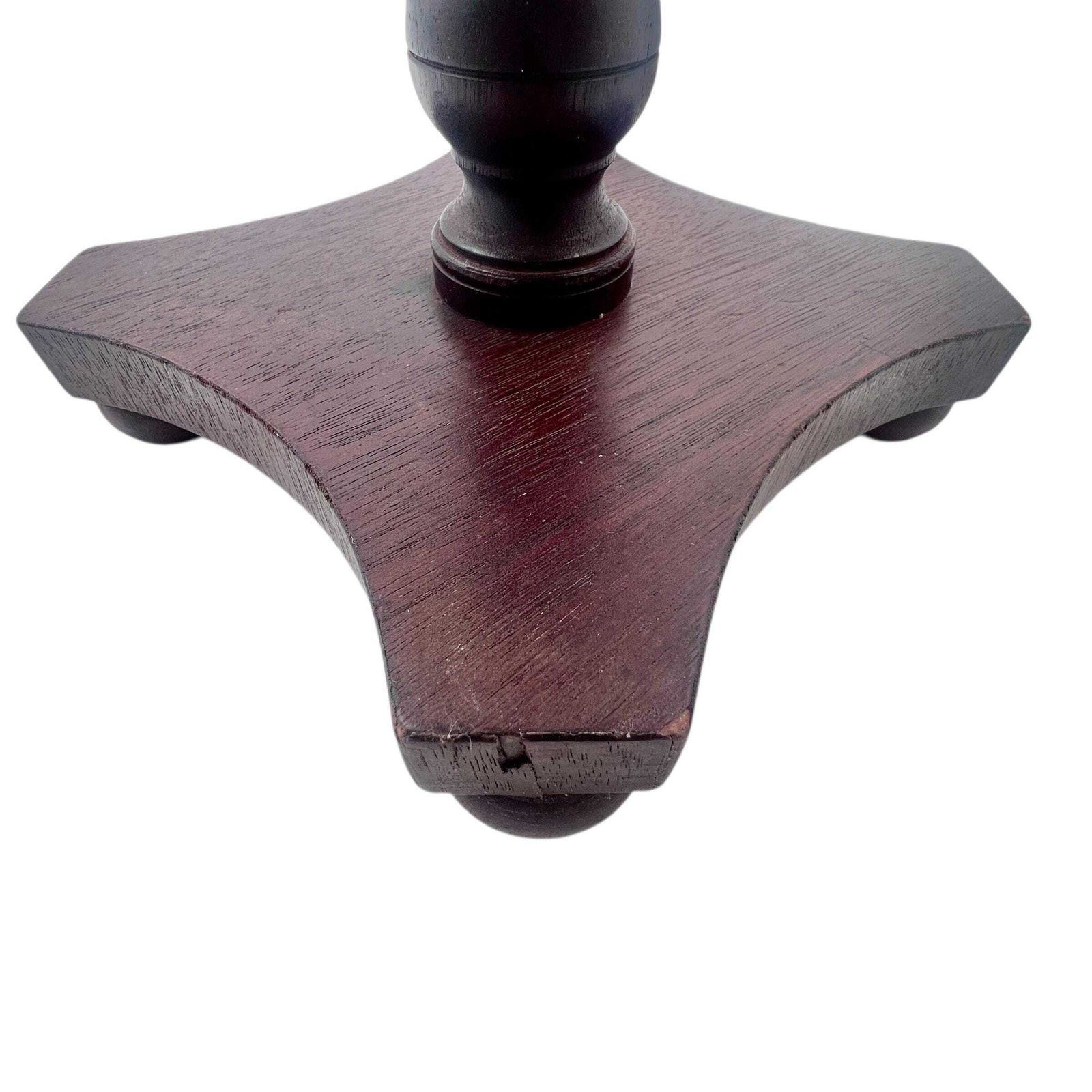 Antique Early Victorian Mahogany Stand   Pedestal Table   Display Stand   Home Decor   Retail Decor photo Furniture