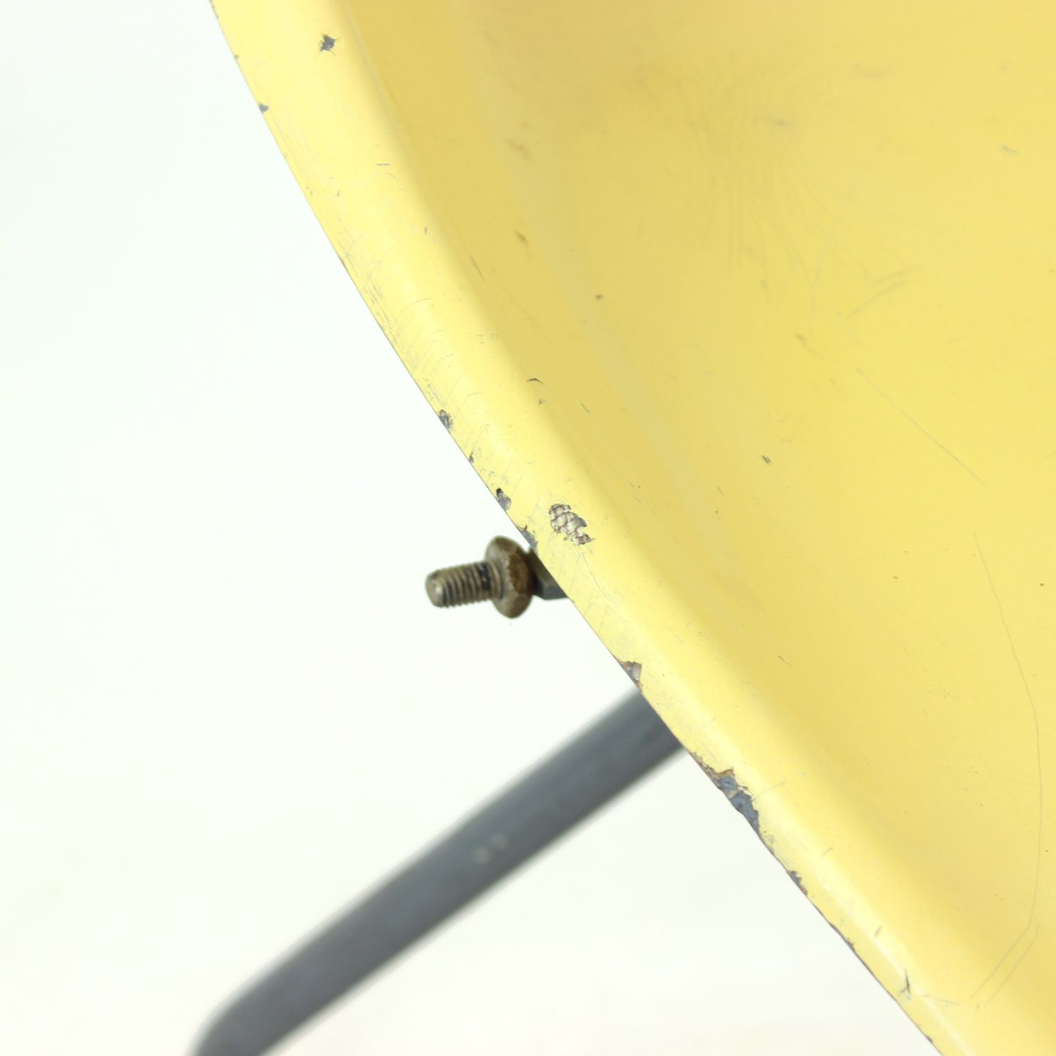 Furniture Yellow Tram Chair By Miroslav Navratil For Vertex, 1960s photo