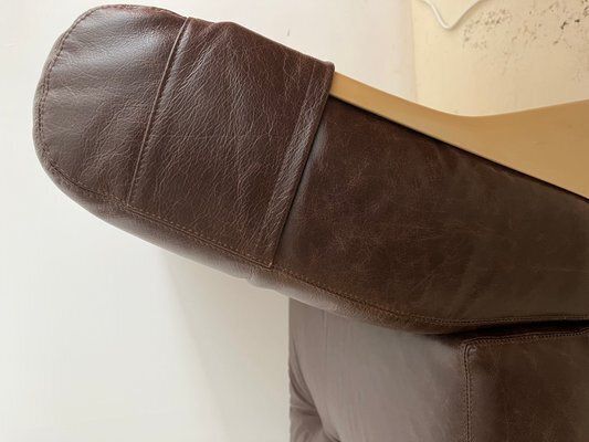 Brown Armchair In Fiberglass Shell photo vinterior
