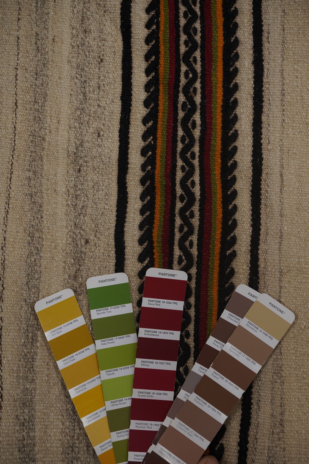 Striped Organic Hemp Kilim Rug 7'8'' X 11' photo 1400.0