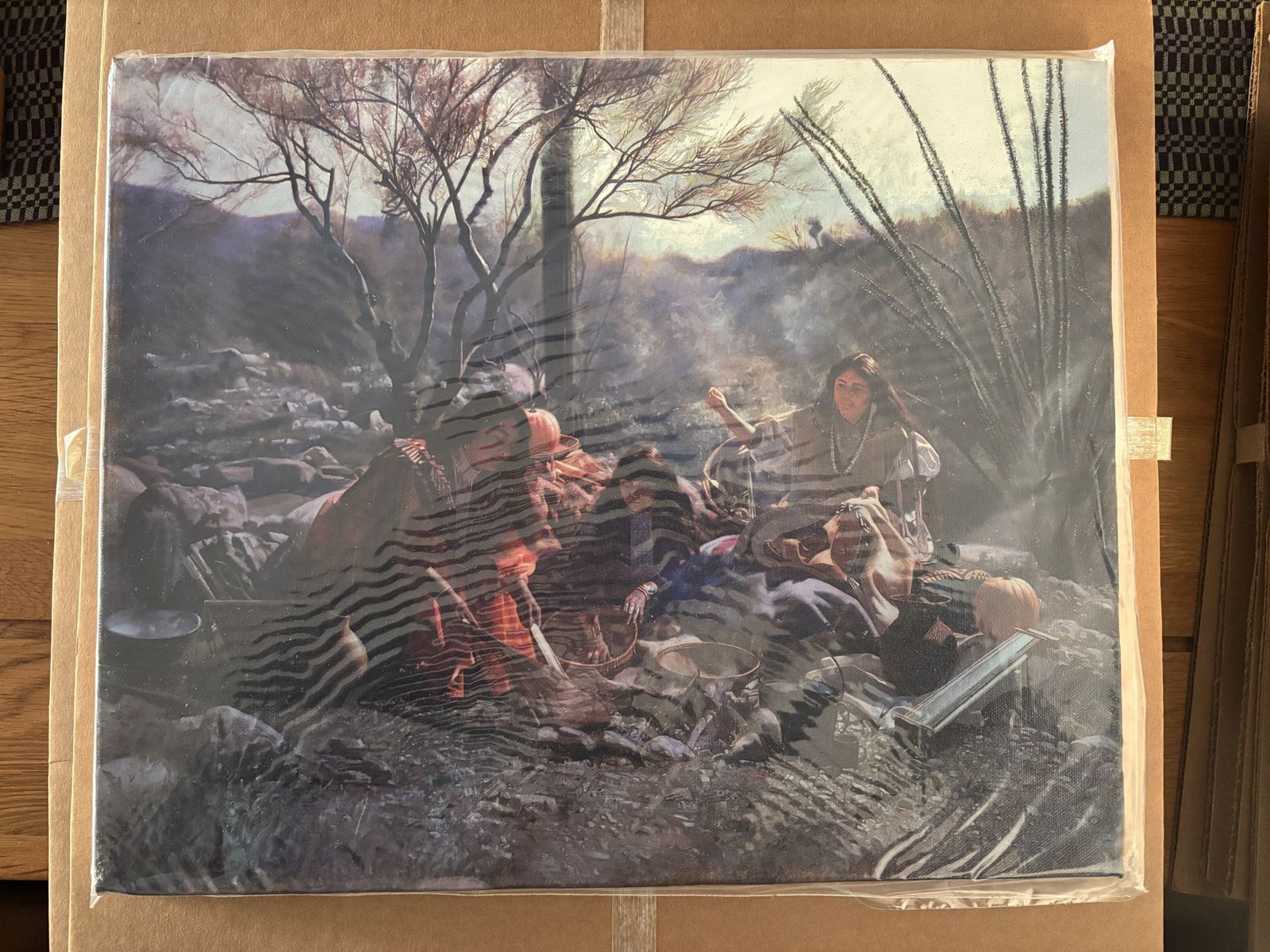 Terpning Cowboy Artists Of America L/E: 5 Canvas Prints And Book photo Art