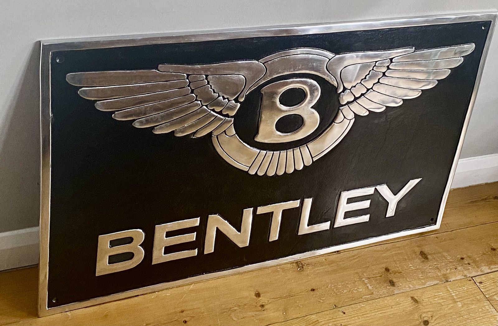 Bentley Dealership Garage Metal Automotive Automobile Car Dealer Sign Showroom Wall Art Continental Gt Gtc Bentayga Suv Flying Spur Mulsanne Arnage