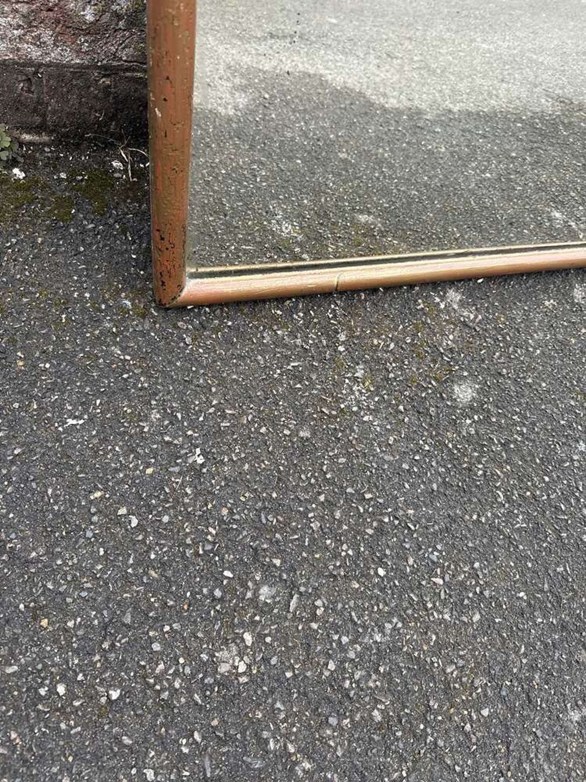 An Exceptional Large Antique French 19th Century Bistro Mirror. photo Home Decor