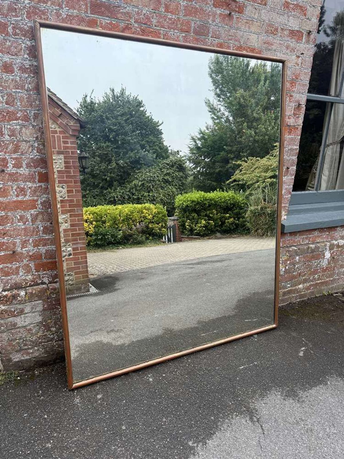 An Exceptional Large Antique French 19th Century Bistro Mirror. photo buy