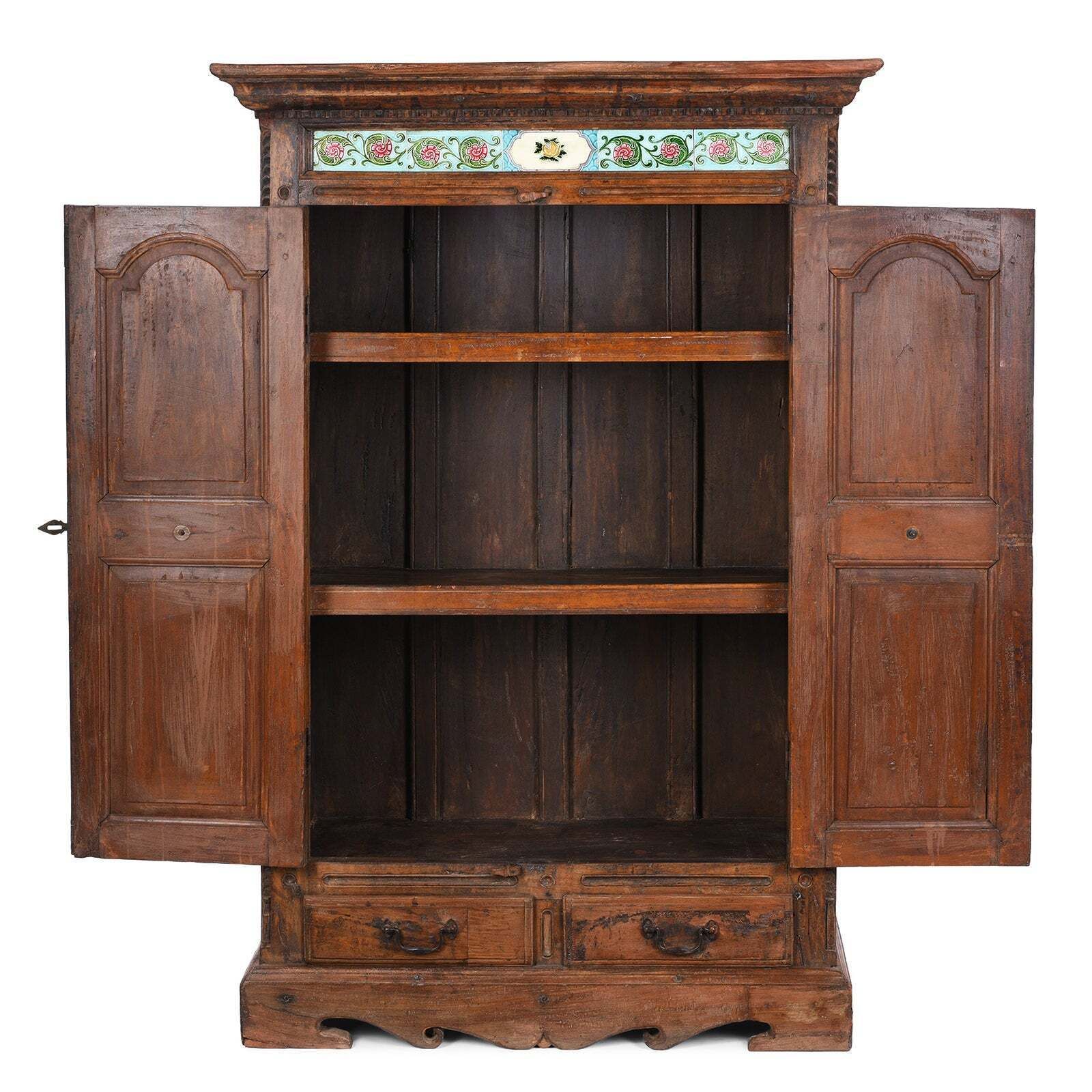 Antique Indian Almirah Cabinet From Gujarat   19th Century photo for sale