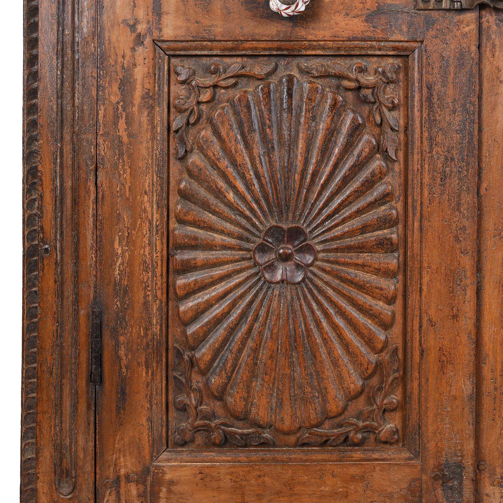 photo furniture Antique Indian Almirah Cabinet From Gujarat   19th Century