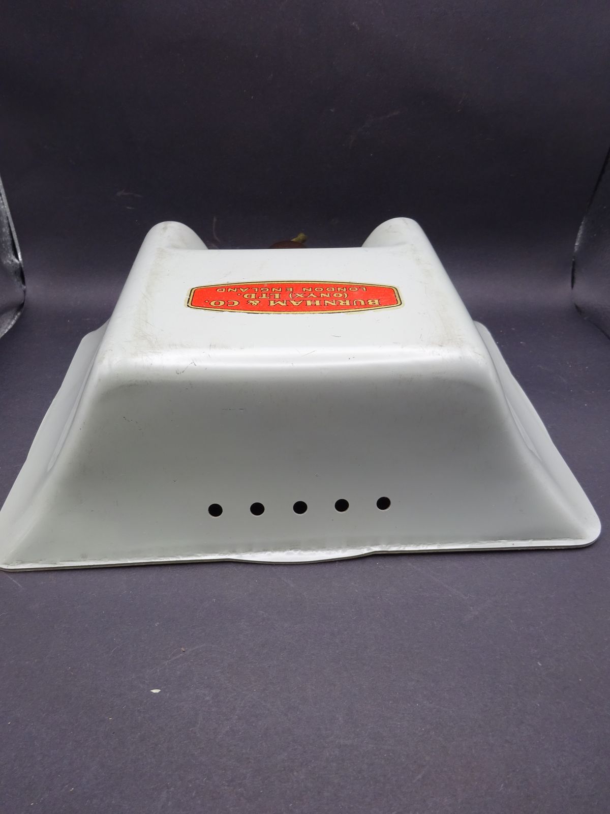 Circa 1940s Plastic & Bakelite Industrial Wall Light For Rewire. Rare Find