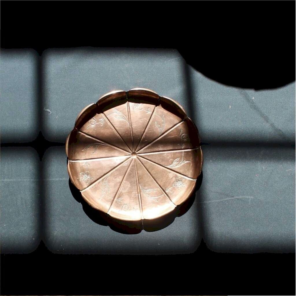 W.A.S Benson Copper Tray By Heywood Sumner photo furniture