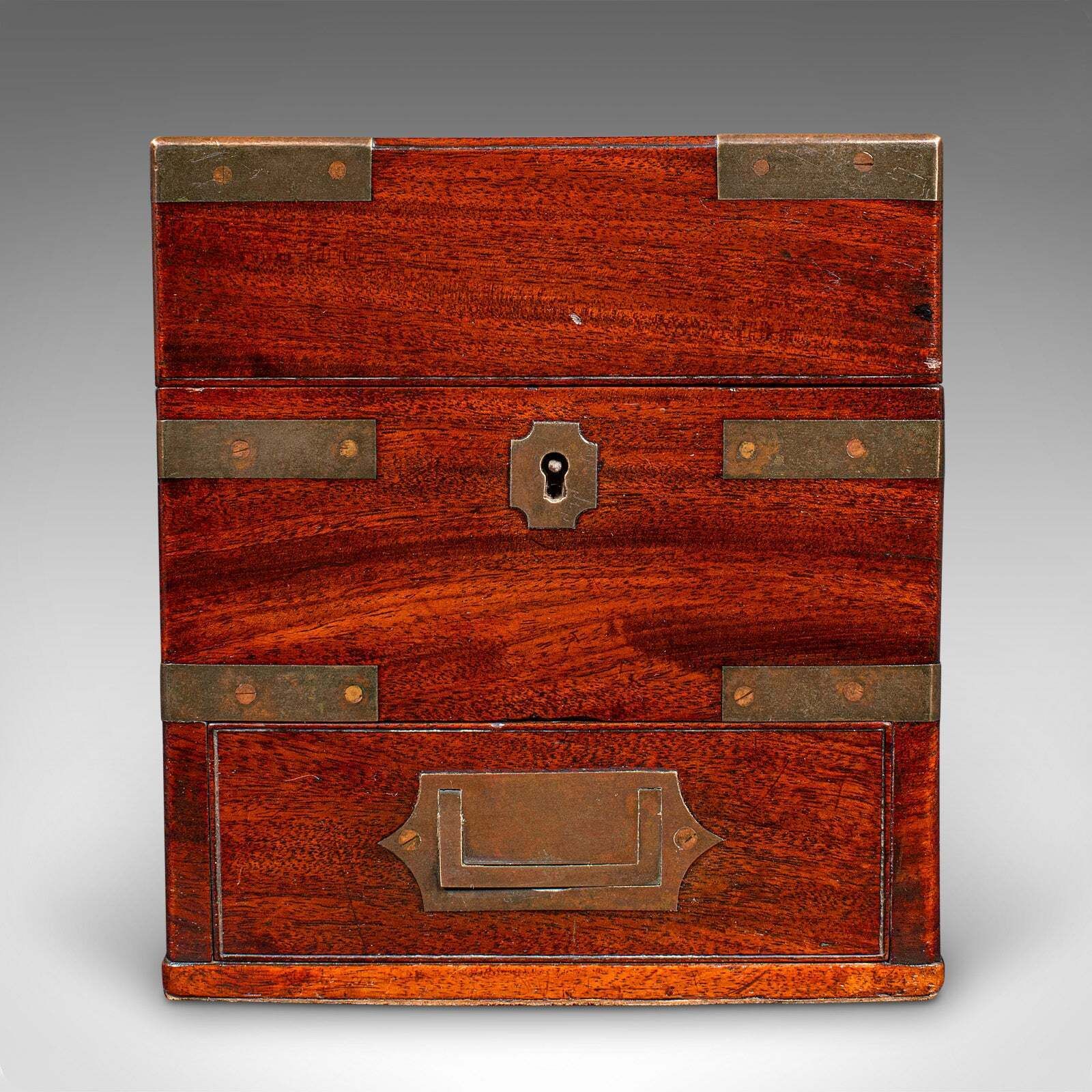 Antique Campaign Apothecary Box, English, Chemist’s Case, Georgian, Circa 1780 photo for sale