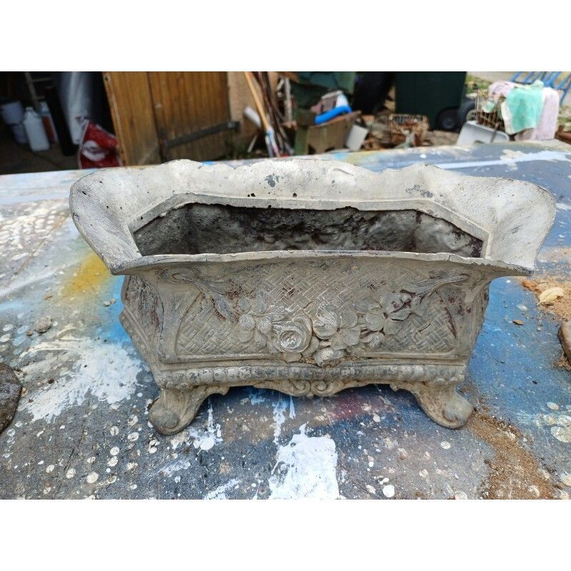 Set Of 4 Cast Iron Planters 1900 From Charleville   Mézières photo 191.0