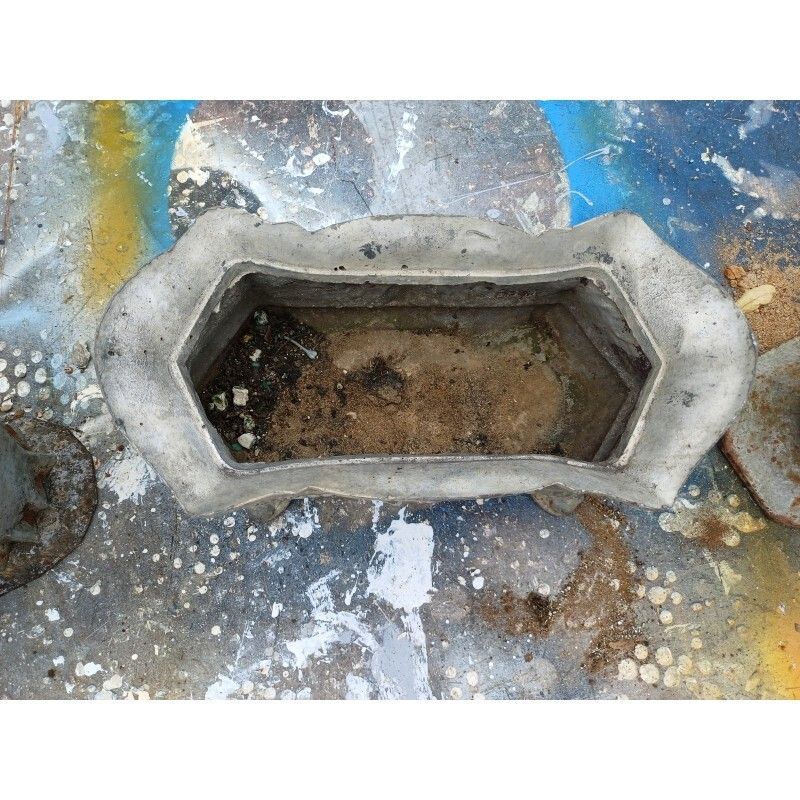Set Of 4 Cast Iron Planters 1900 From Charleville   Mézières photo vinterior