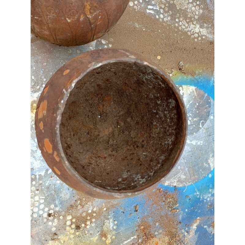 Pair Of Art Deco Cast Iron Vases From Charleville Mézières photo 402.0