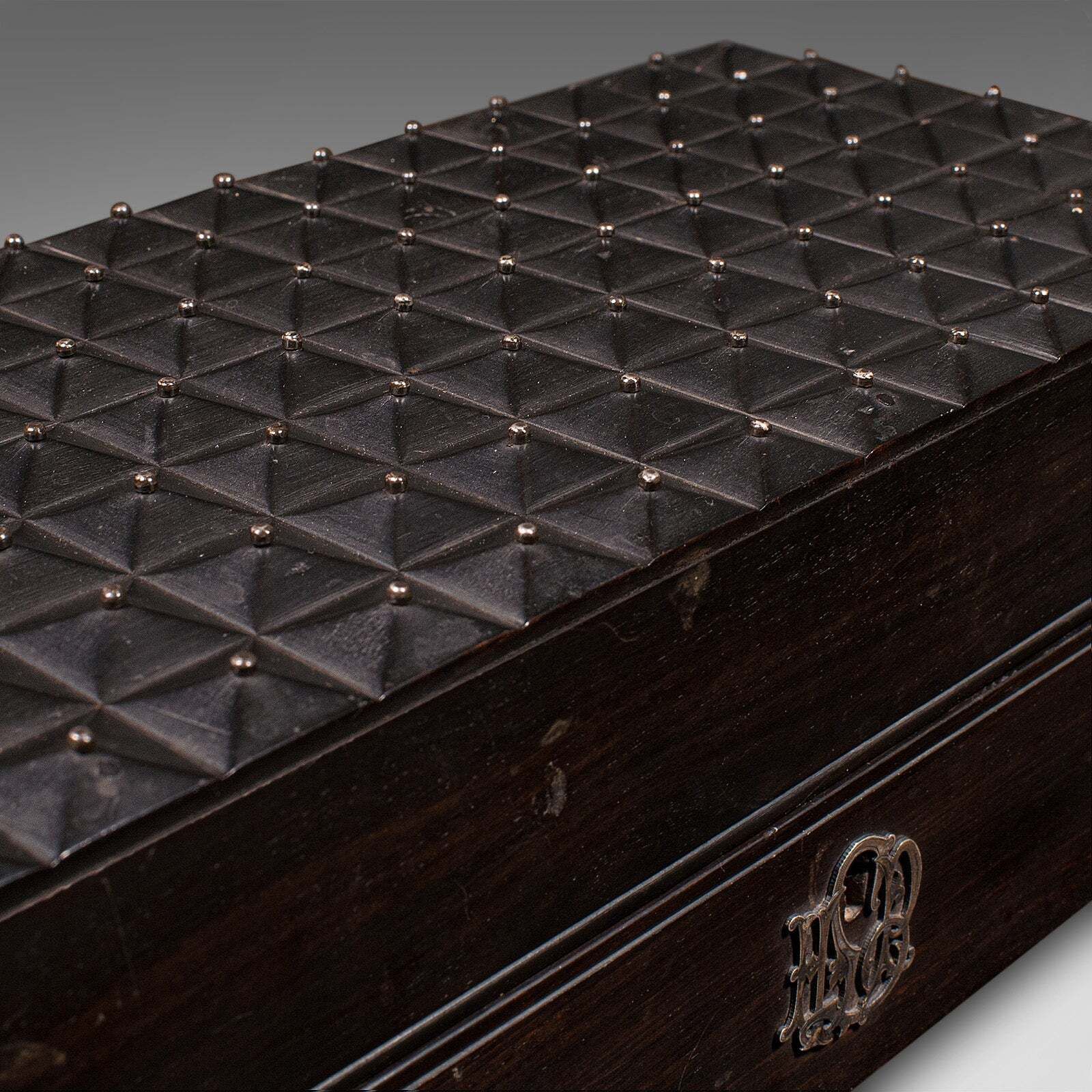 photo for sale Antique Jewellery Box, English, Coromandel, Aesthetic Period, Victorian, C.1900