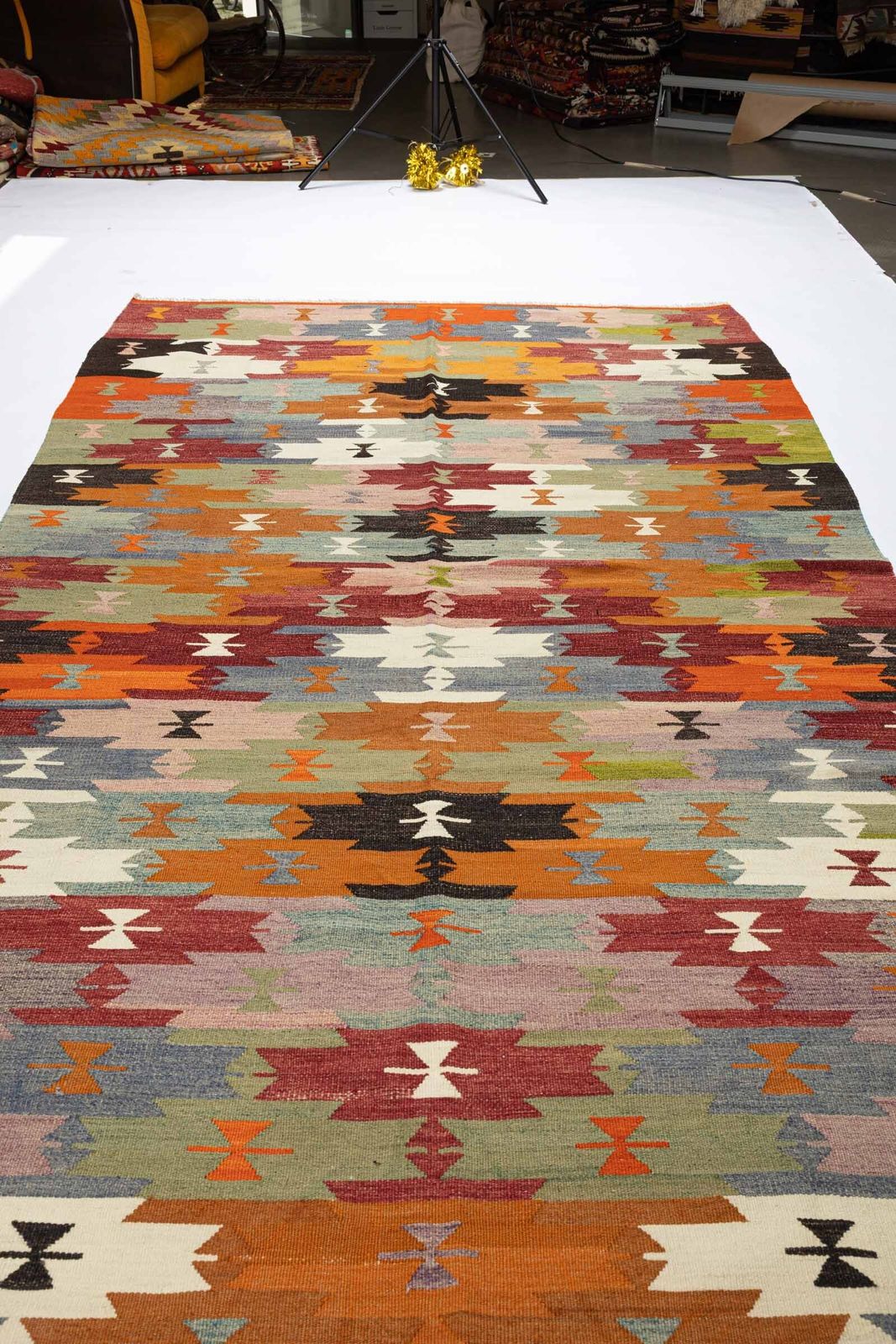 Tavas Vintage Kilim 280x153cm, 1960s photo for sale