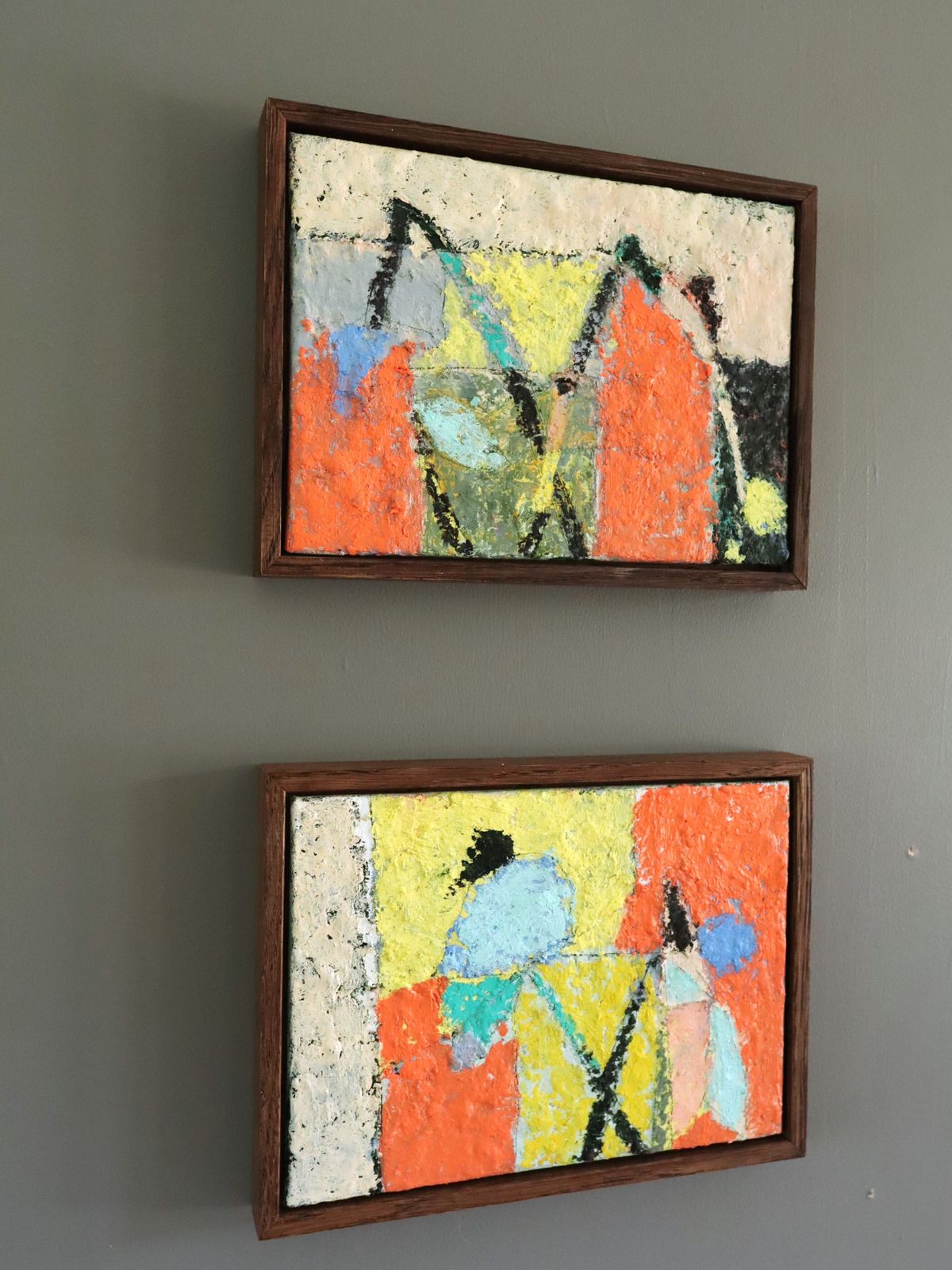 photo for sale Lloyd Durling Abstract Plants , Oil Painting