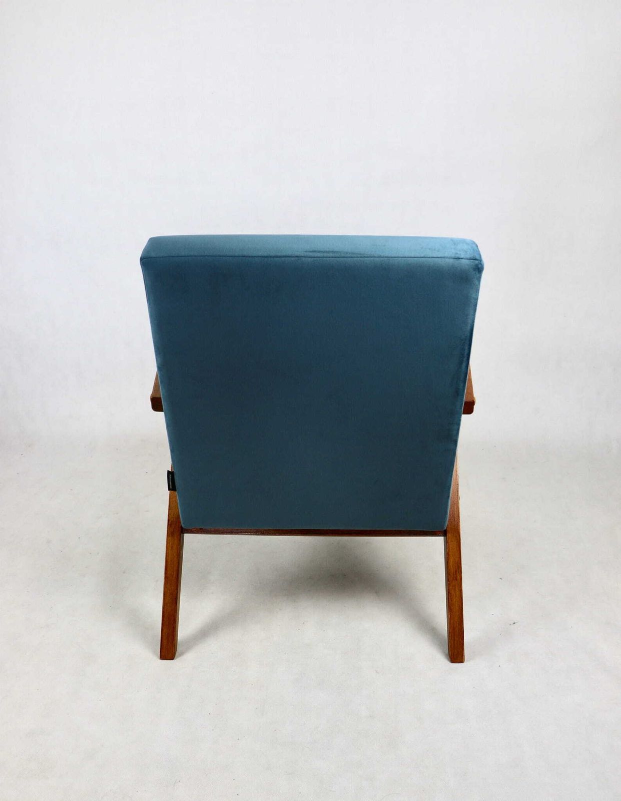 Armchair B 310 Var Sea Blue Velvet photo buy