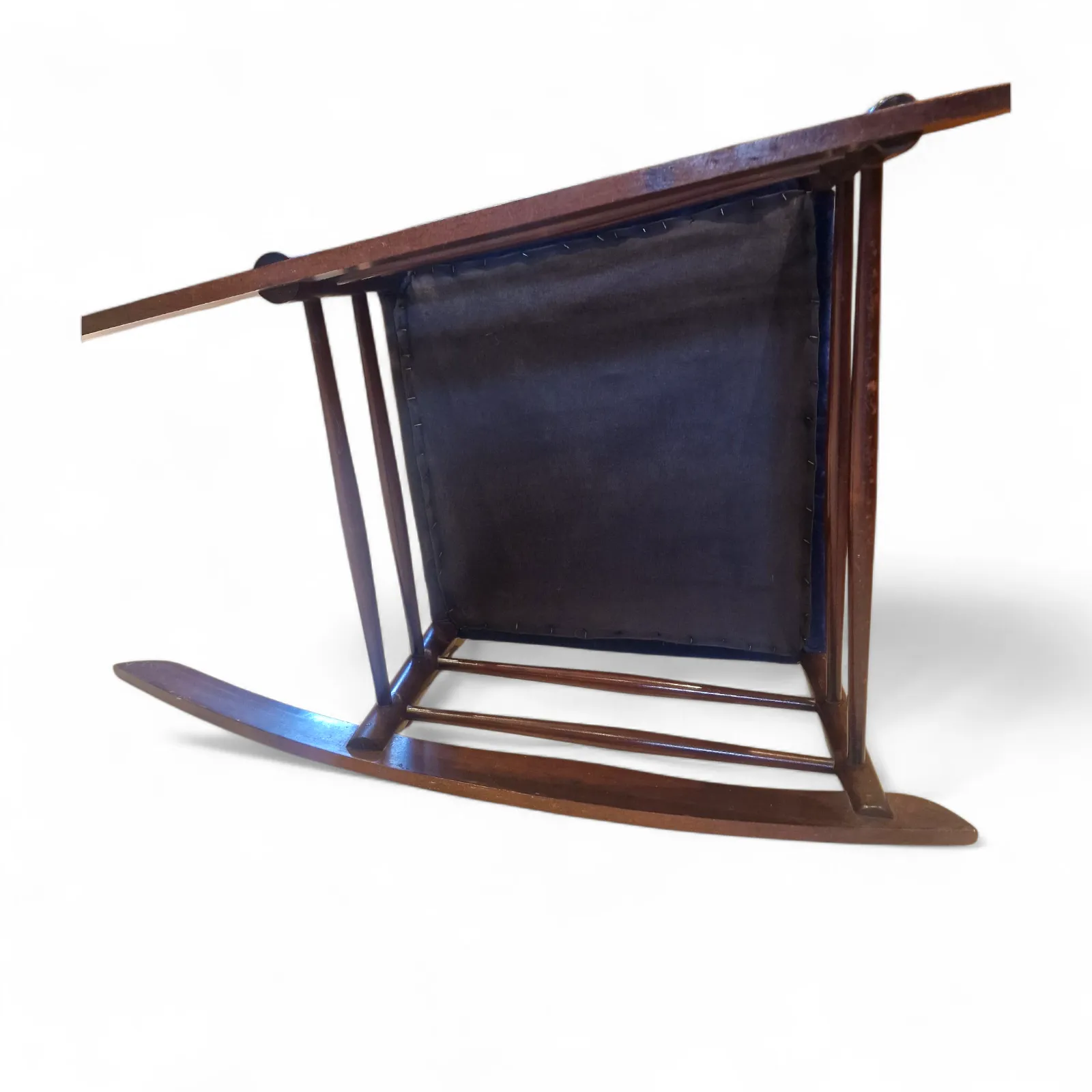 photo for sale Liberty Arts & Crafts Ladderback Rocking Chair By William Birch Of High Wycombe C1900