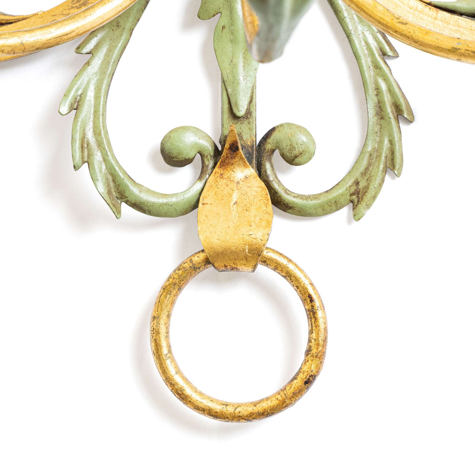 A Pair Of French Gilt Wood And Metal Wall Lights photo furniture